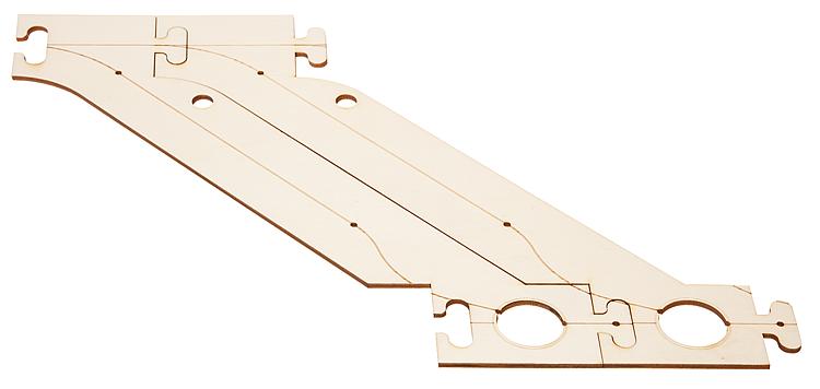 Faller 161943 Car System Laser-Street Parkharfe Ergänzung