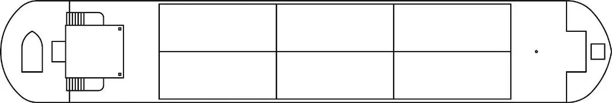 Faller 131013 Flussfrachter mit Containern