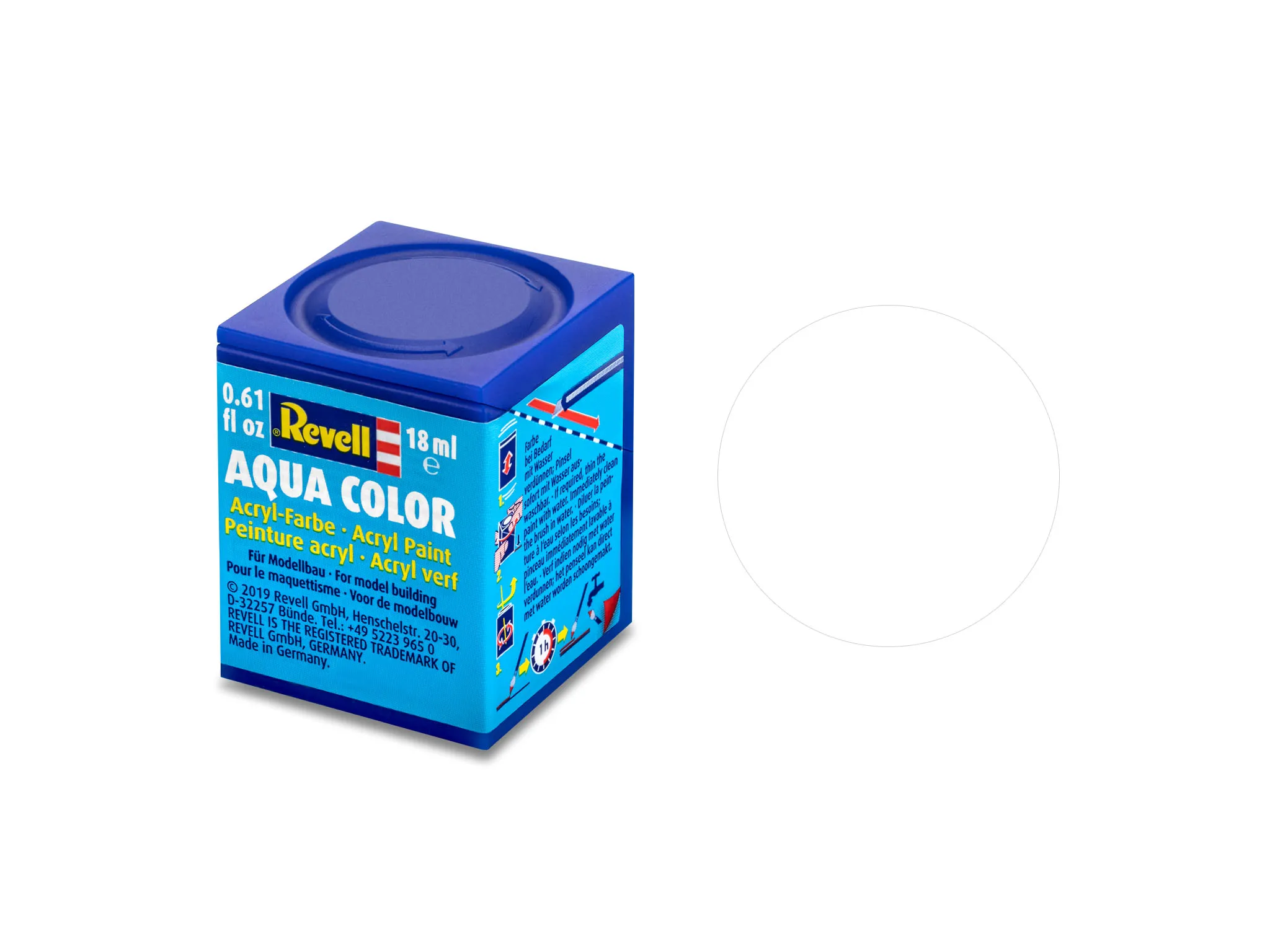 Revell 36105 Aqua Color Weiß matt 18 ml 