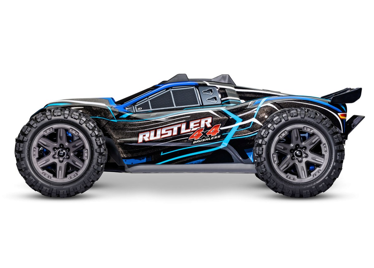 TRAXXAS® 67164-4BLUE Rustler® 4x4 BL-2s Brushless blau RTR