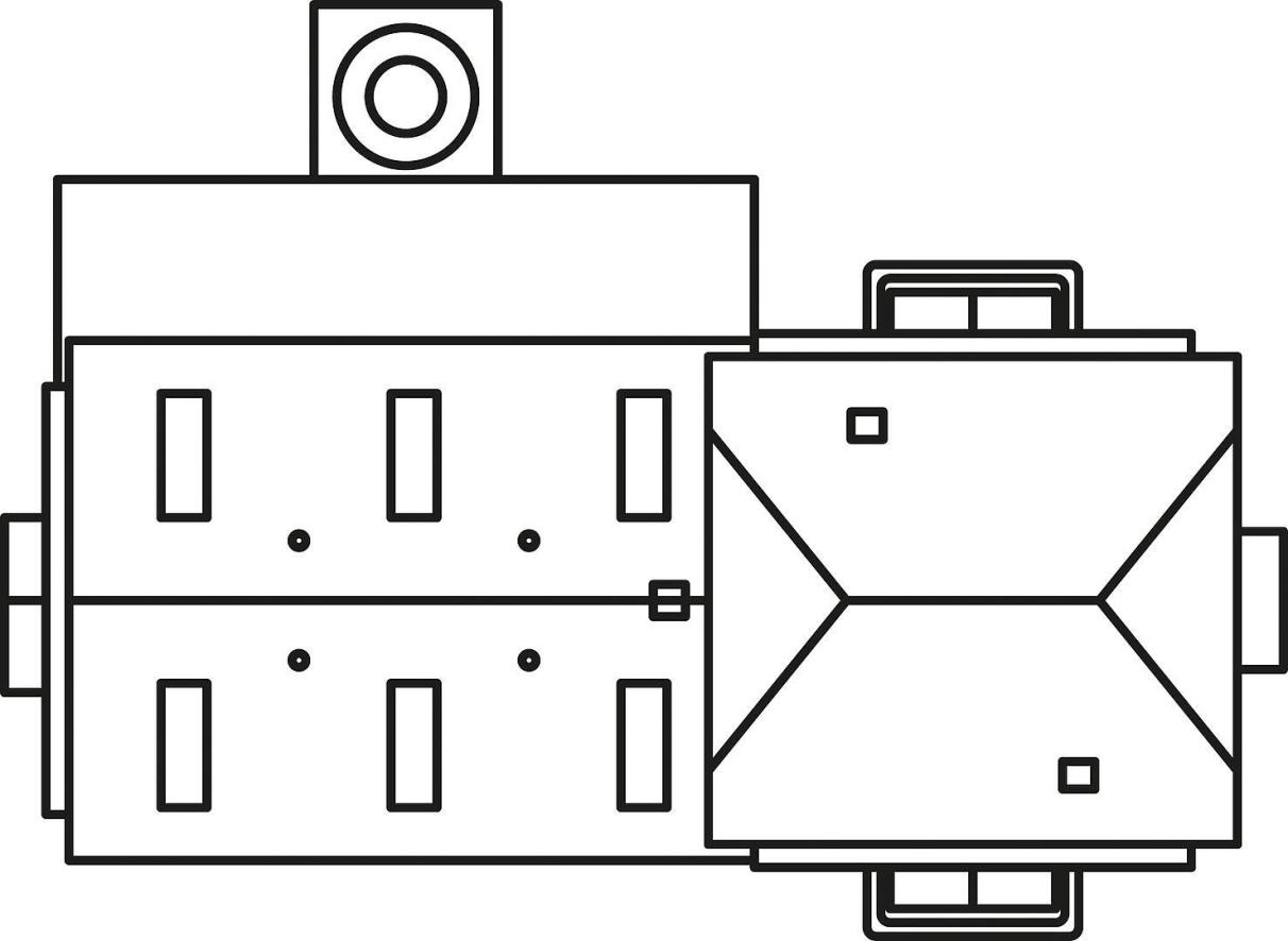 FALLER 191796 Fabrik mit Schornstein