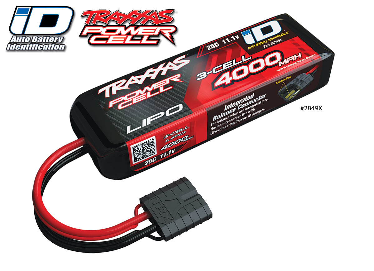 TRAXXAS® TRX2994GX EZ-Peak Plus-Lader 2970GX + LiPo-Akku 4000 mAh, 3S, 25C 2849X