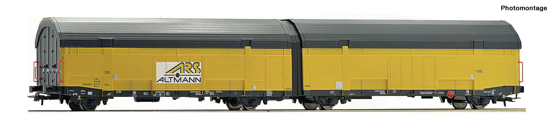Roco 75883 H0 doppelstöckiger Autotransportwagen ARS Altmann #2