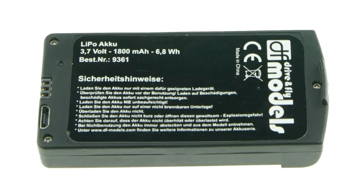 drive & fly Models 9361 LiPo-Ersatzakku 