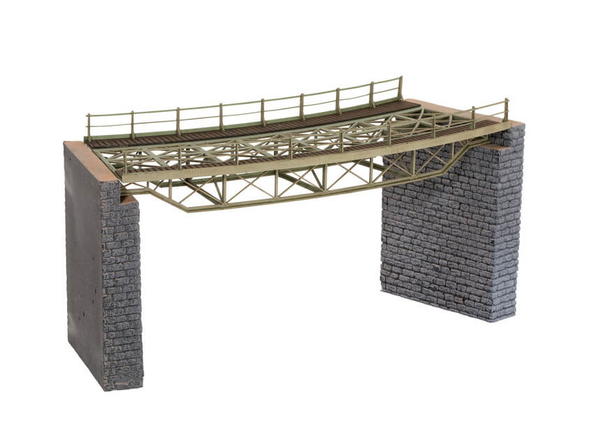 NOCH H0 67026 Brückenfahrbahn gebogen R2