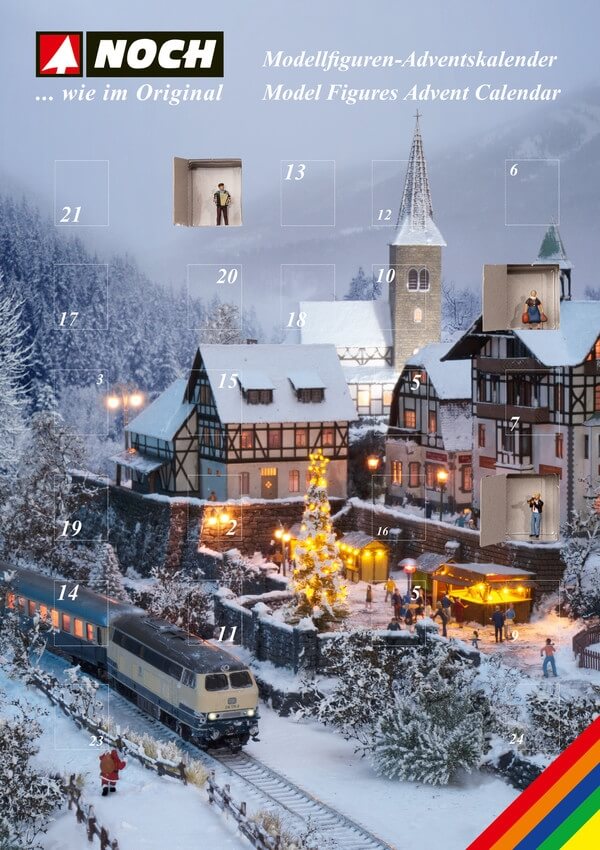 NOCH 36993 N Figuren Adventskalender 2020