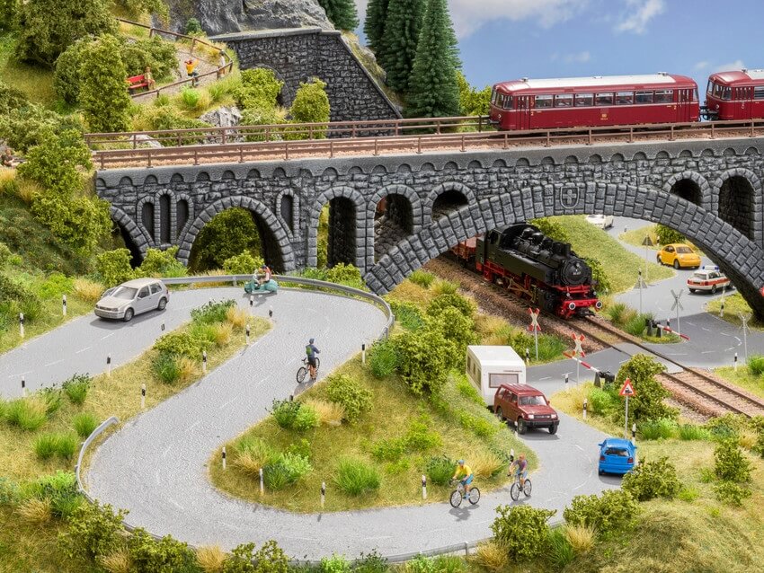 NOCH 60817 Perfekt-Set Straße mit DVD