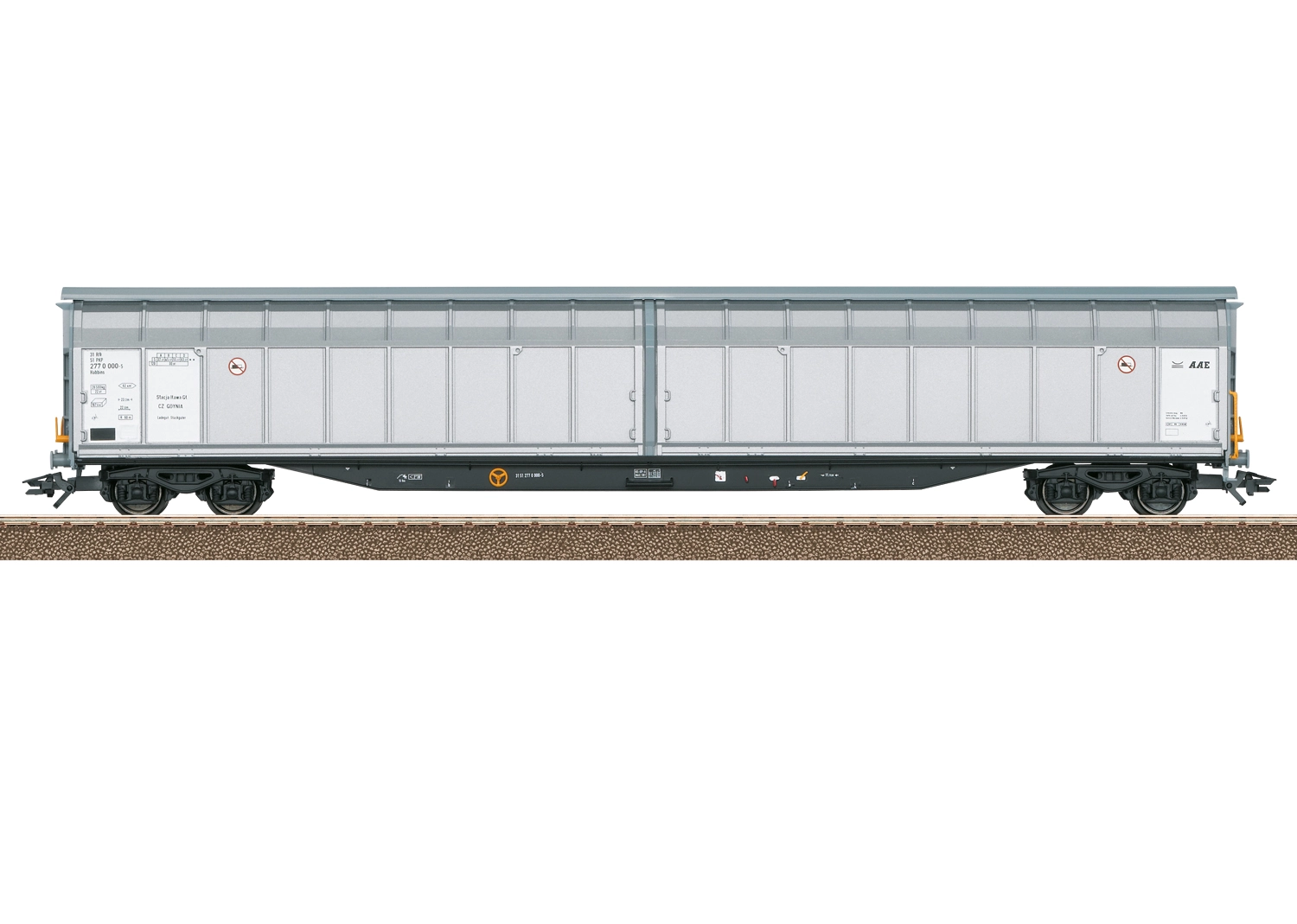 Trix H0 24554 Großraum-Schiebewandwagen Hbbins AEE PKP