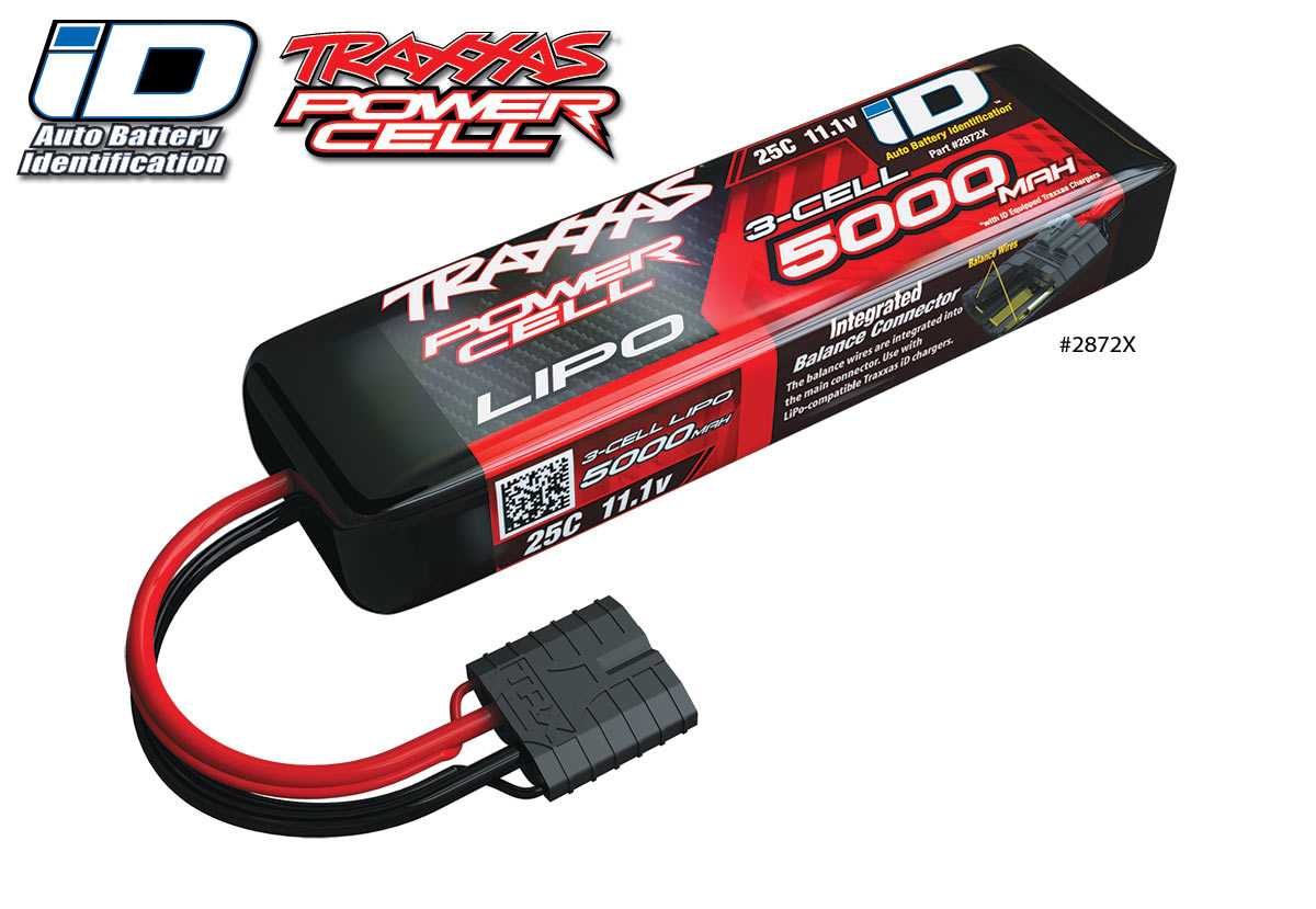 TRAXXAS® 2872X TRAXXAS® iD™ LiPo POWER CELL 5000 mAh 3S