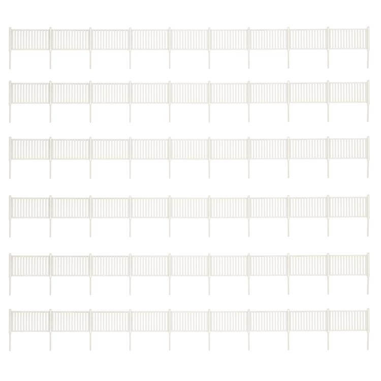 Faller 180428 Moderner Zaun, 1242 mm