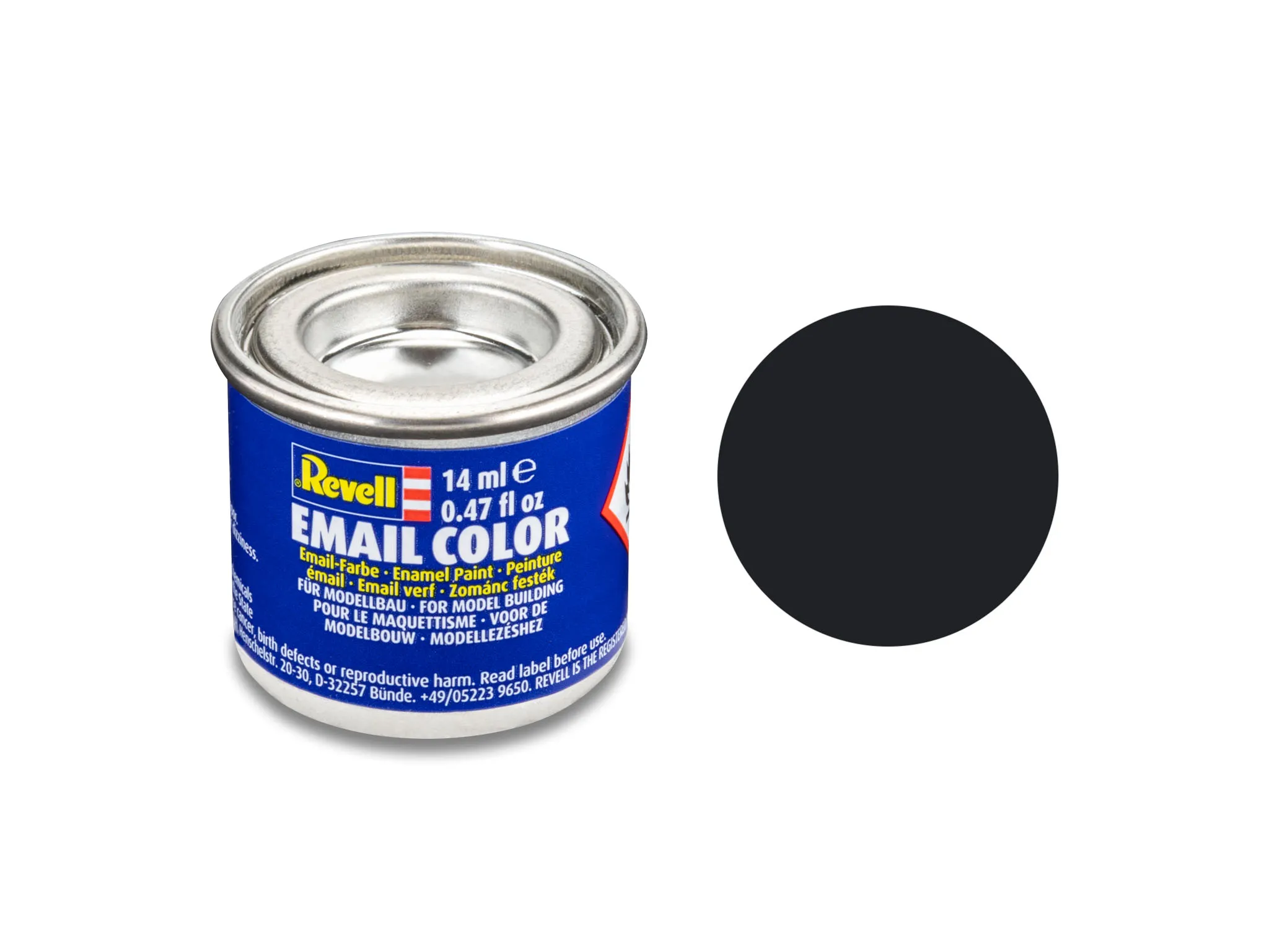 Revell 32108 Email Color Schwarz matt 14 ml