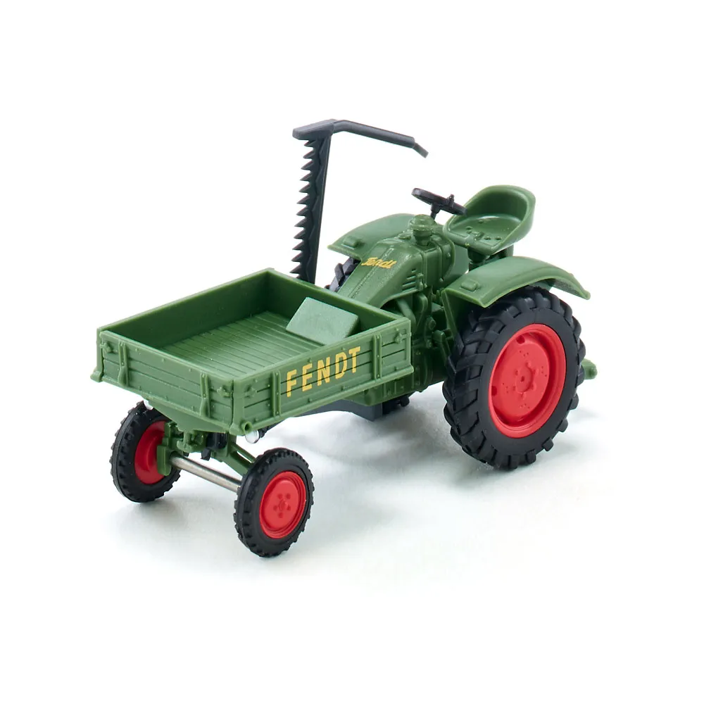 Wiking 089938 Fendt Geräteträger mit Mähwerk