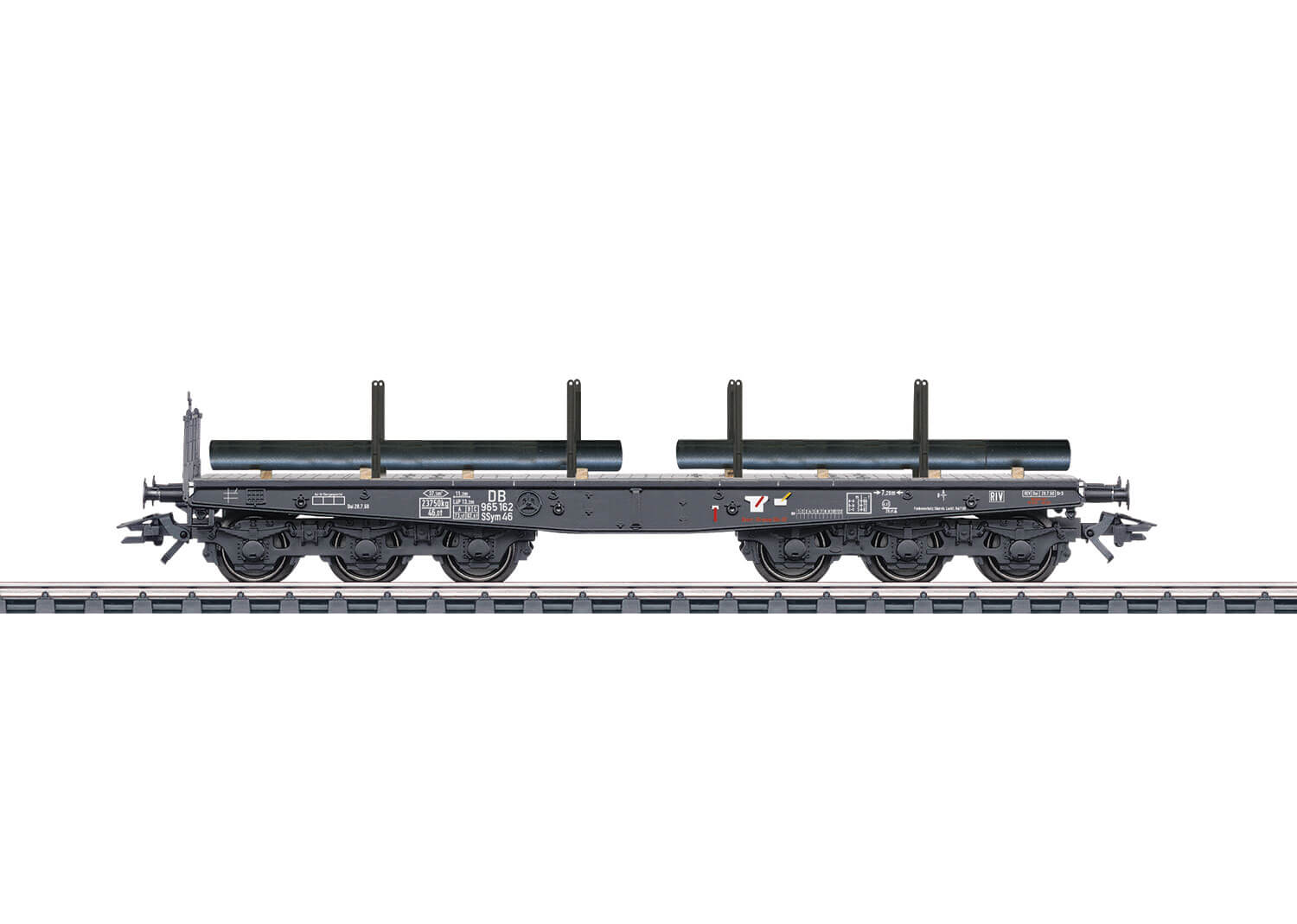 Märklin 48688 Schwerlast-Flachwagen Ssym 46 mit Strangguss