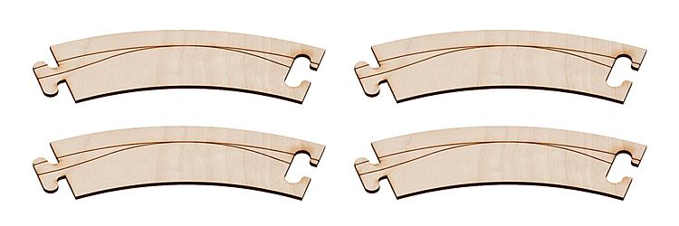 Faller 161921 Car System Laser-Street Fahrbahnbogen 45°