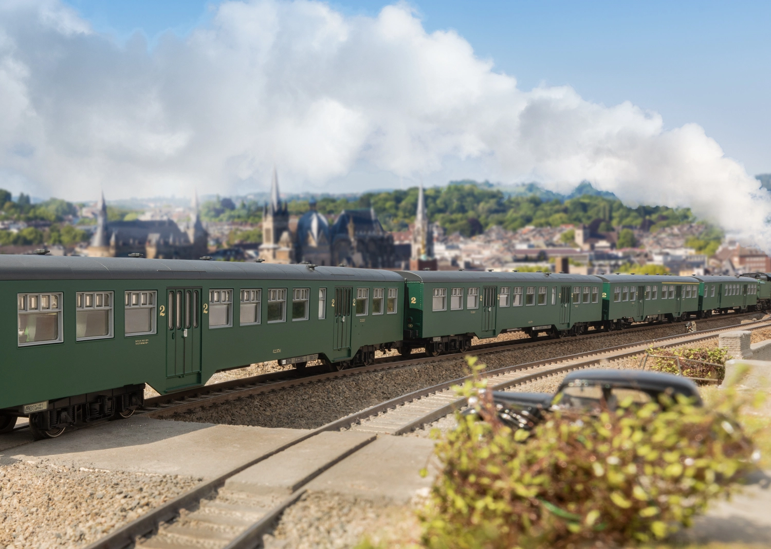 Trix H0 23221 Personenwagen-Set M2 SNCB/NMBS