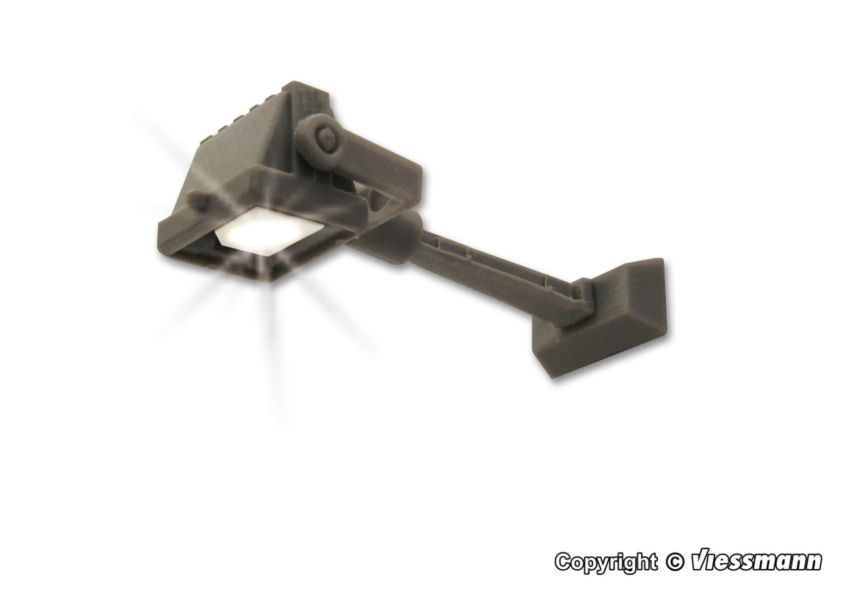 Viessmann 6334 H0 Flutlichtstrahler Wandbefestigung LED weiß