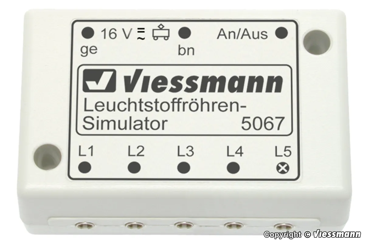 Viessmann 5067 Leuchtstoffröhren-Simulator