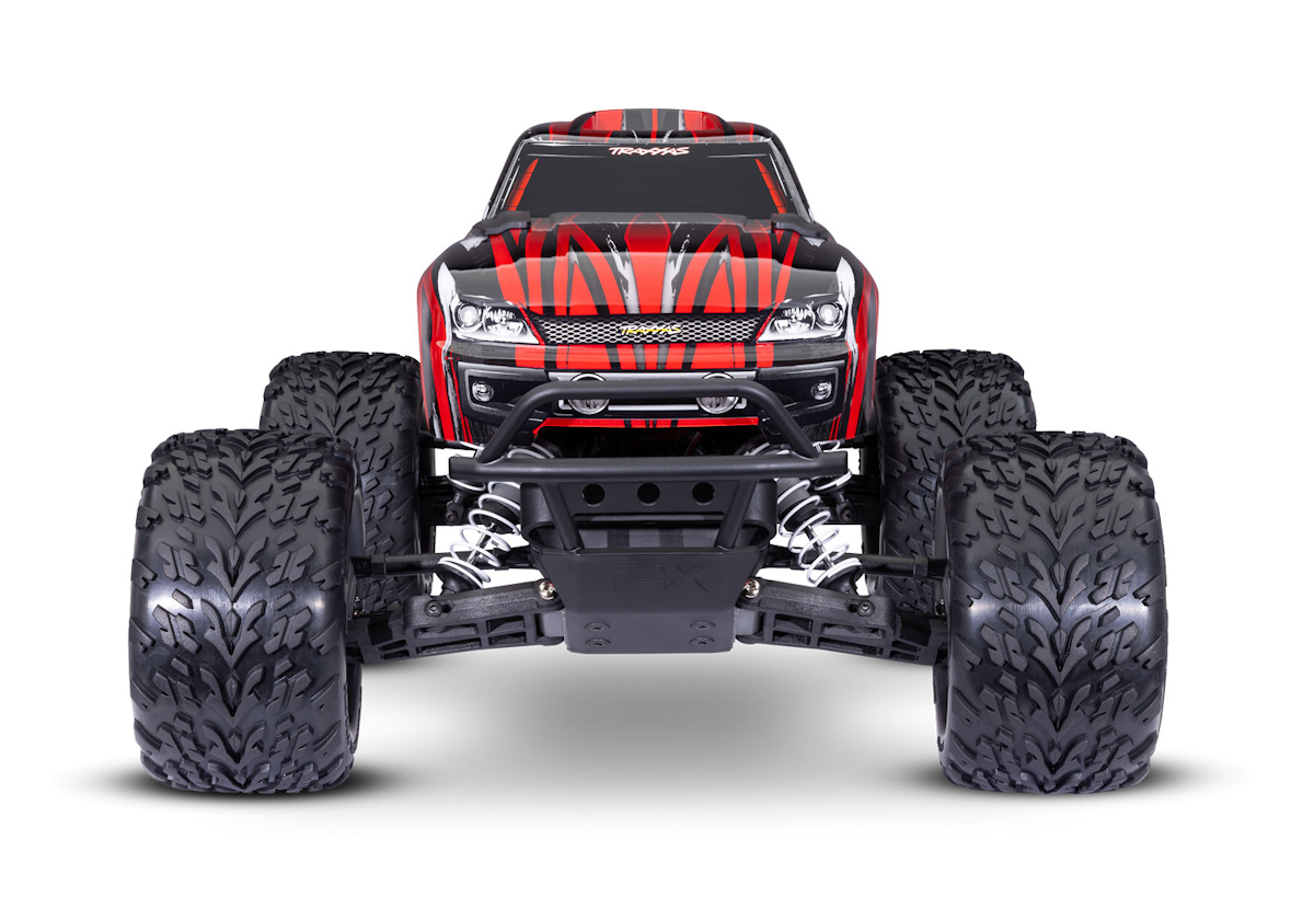 TRAXXAS® 36254-8-RED Stampede® XL-5 2WD rot RTR Akku Ladegerät 1/10 2WD Monster Truck 