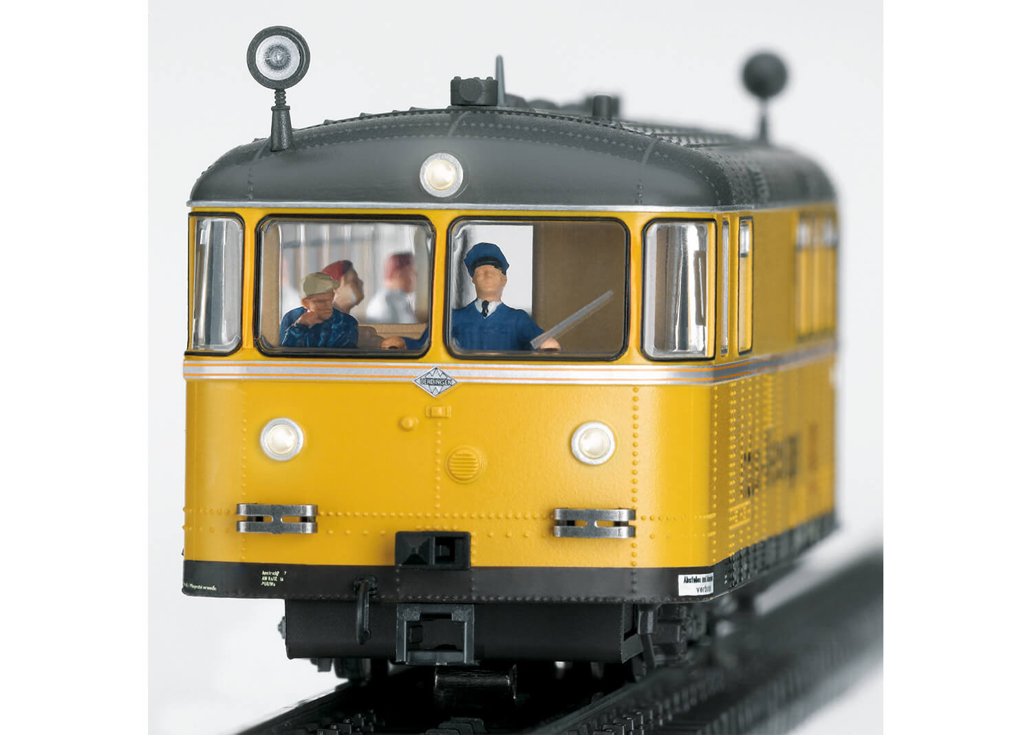 Märklin 39957 Triebwagen Baureihe 724 Indusi-Messwagen mit Innenbeleuchtung und Sound