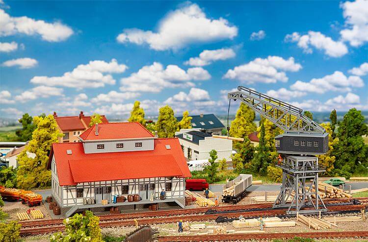 Faller 239005 Spur N Aktions-Set Holzverladung