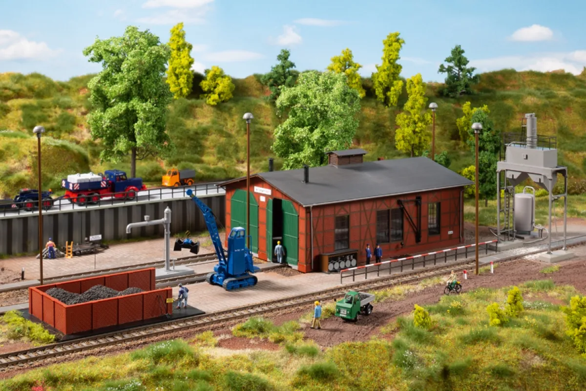  Auhagen 15104 Bahnbetriebswerk Set