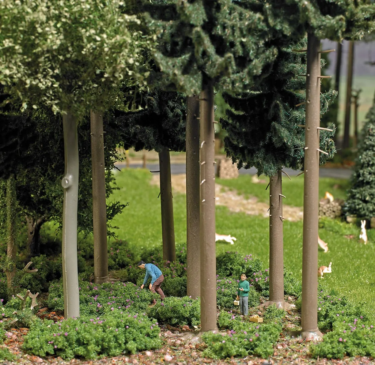 Busch 7956 Waldheidelbeeren pflücken Action Set