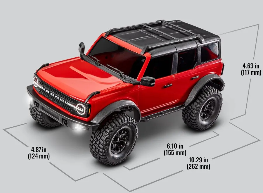 TRAXXAS® 97074-1A51 TRX-4M Ford Bronco Area 51 RTR 4WD