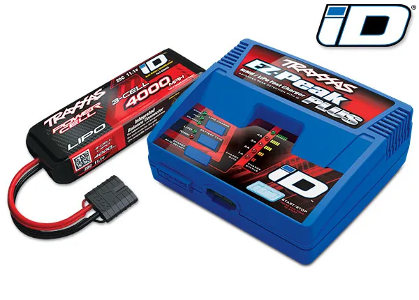 TRAXXAS® TRX2994GX EZ-Peak Plus-Lader 2970GX + LiPo-Akku 4000 mAh, 3S, 25C 2849X