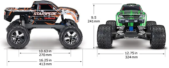 TRAXXAS® 36054-4GRN Stampede XL-5® grün RTR 1/10 2WD Monster Truck