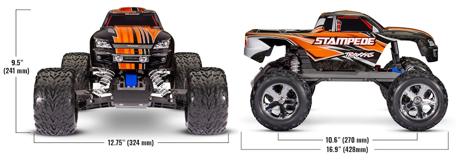 TRAXXAS® 36054-8RED Stampede® XL-5 rot RTR 