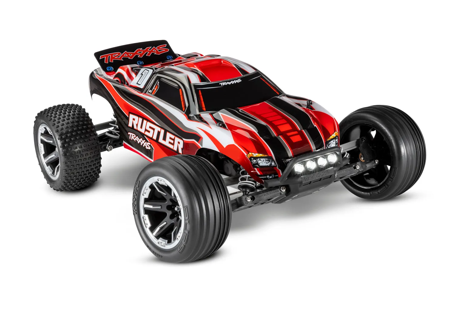 TRAXXAS® 37054-61RED TRAXXAS Rustler XL-5® rot RTR