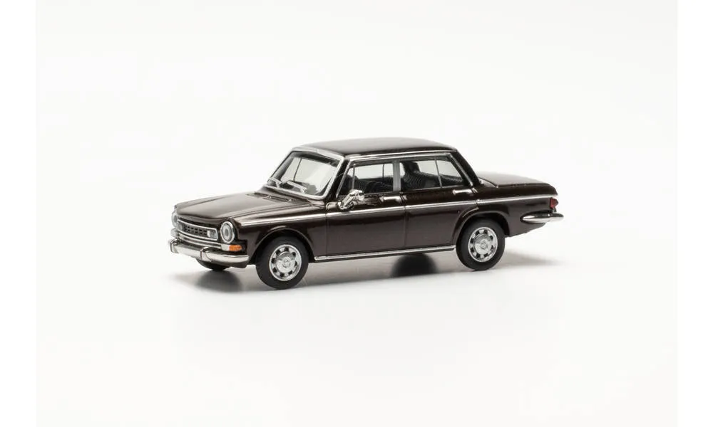 Herpa 430746-002 Simca 1301 Special, kupfermetallic/schwarz