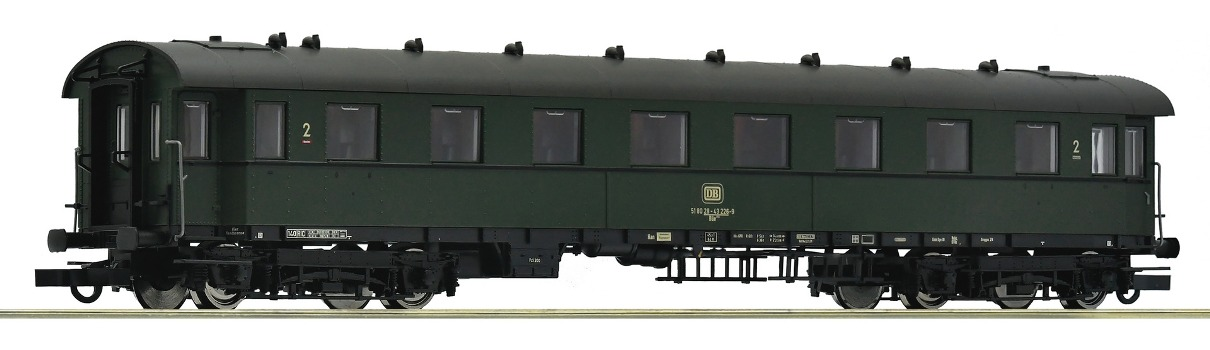 Roco 74867 Einheits-Schnellzugwagen Büe 356 ex A4üe 29 2. Klasse DB