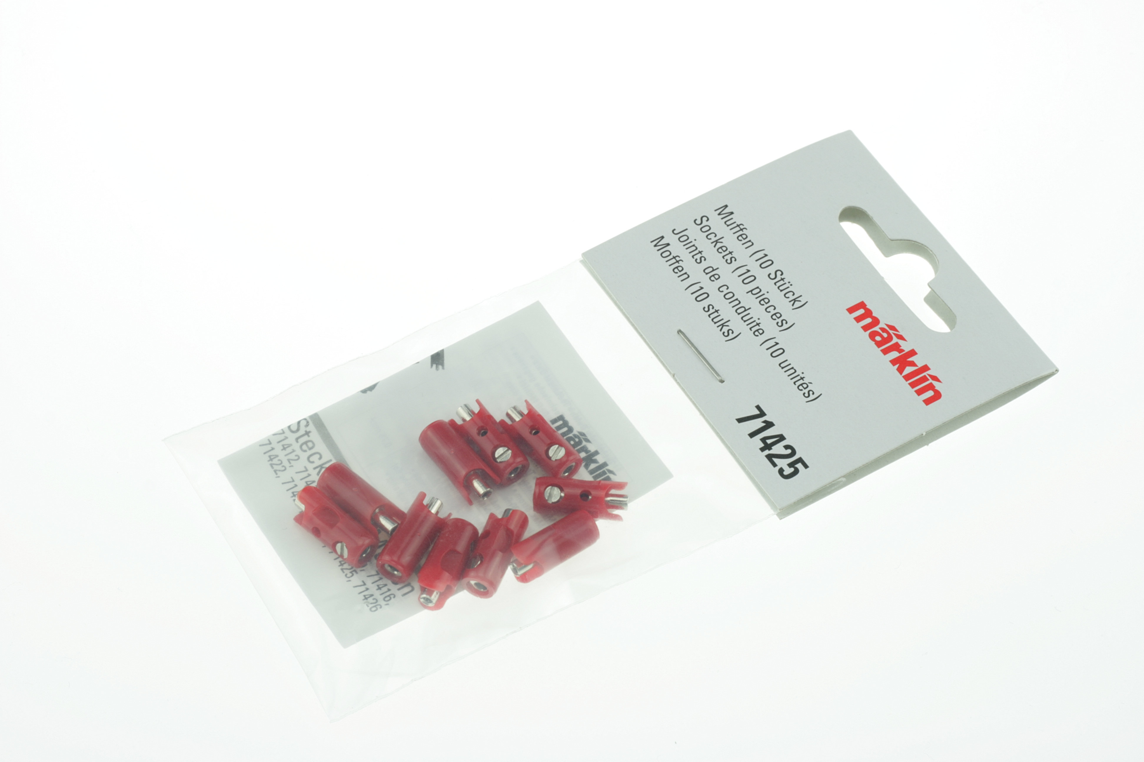 Märklin 71425 Muffen rot