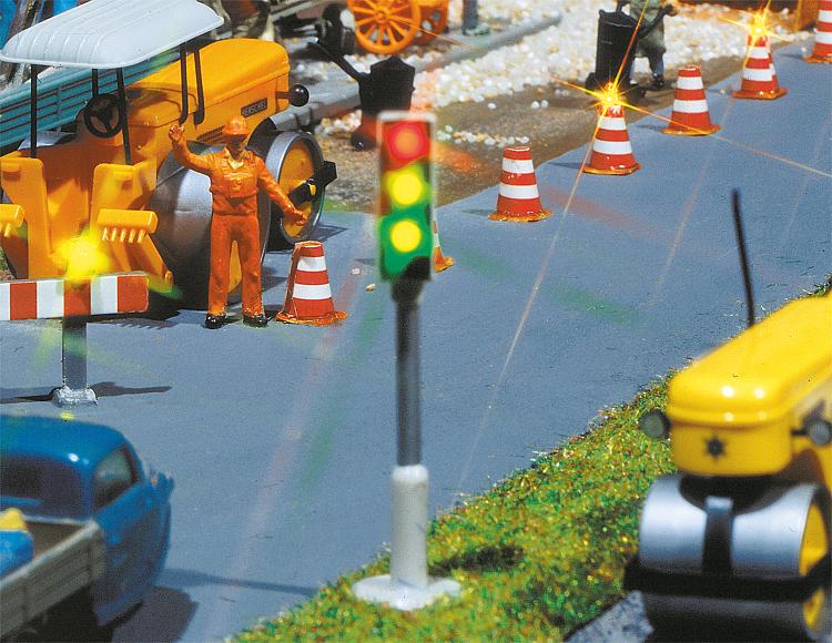 Faller 161655 2 Ampeln mit Steuerung und Stoppstellen