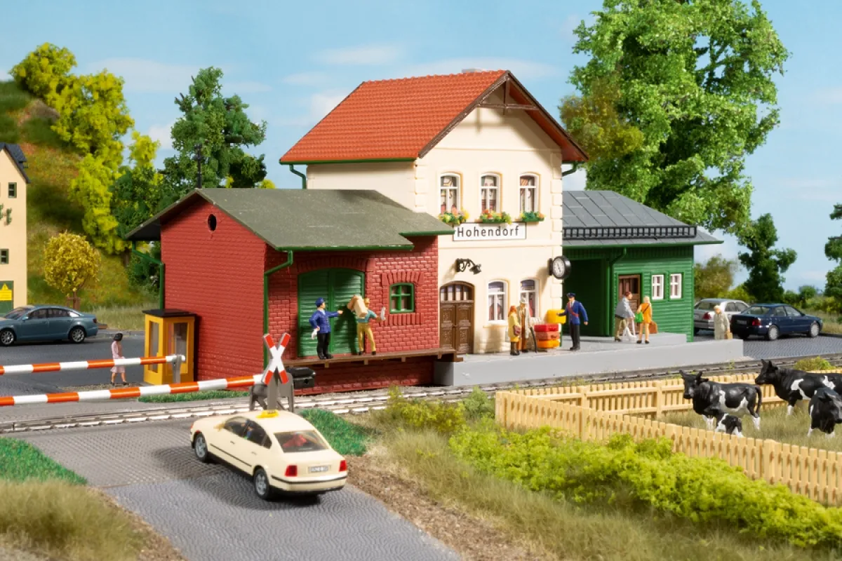 Auhagen 15105 Bahnhof Hohendorf Set