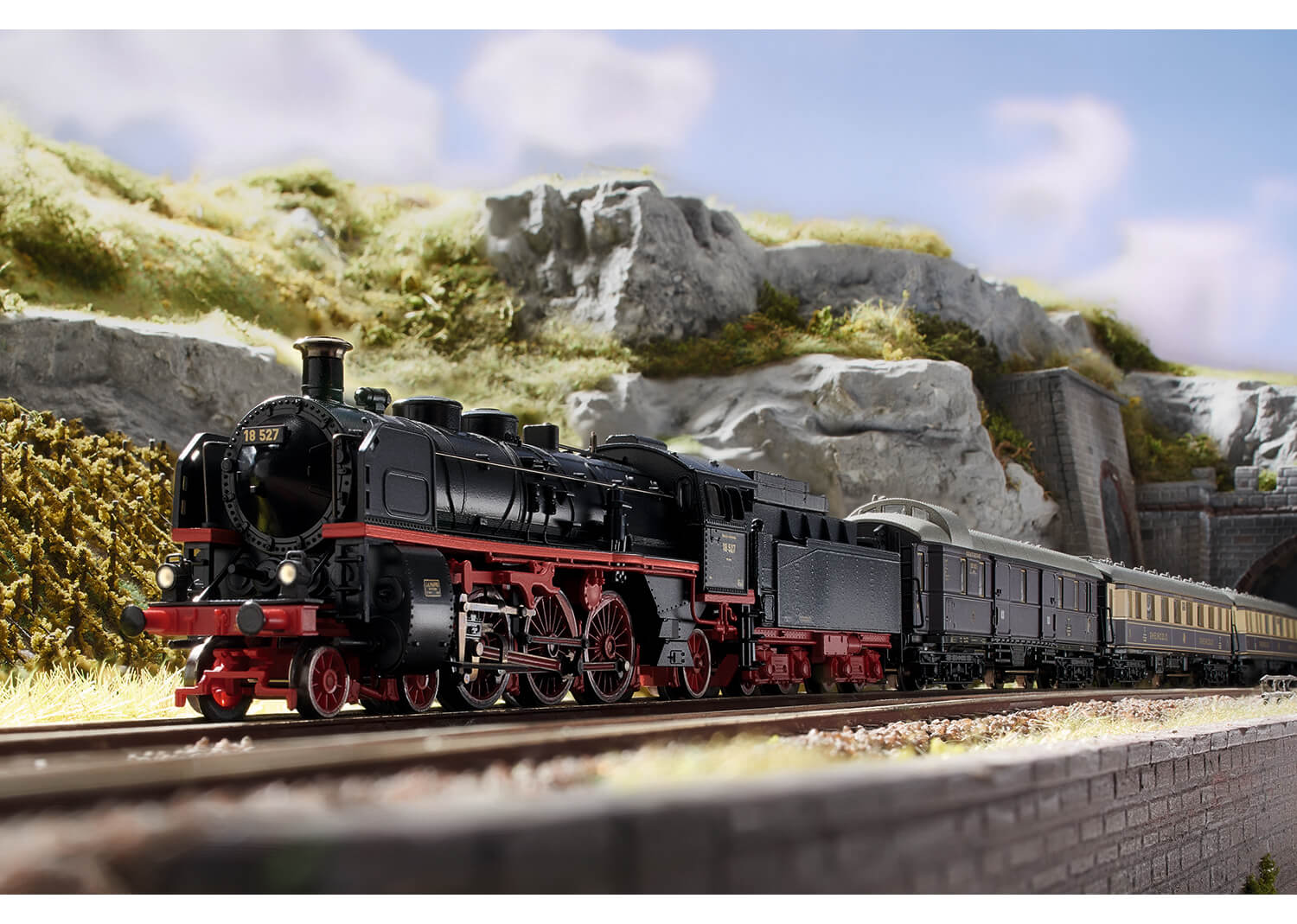 Trix 16181 Spur N Dampflokomotive Baureihe 18.5 der DRG
