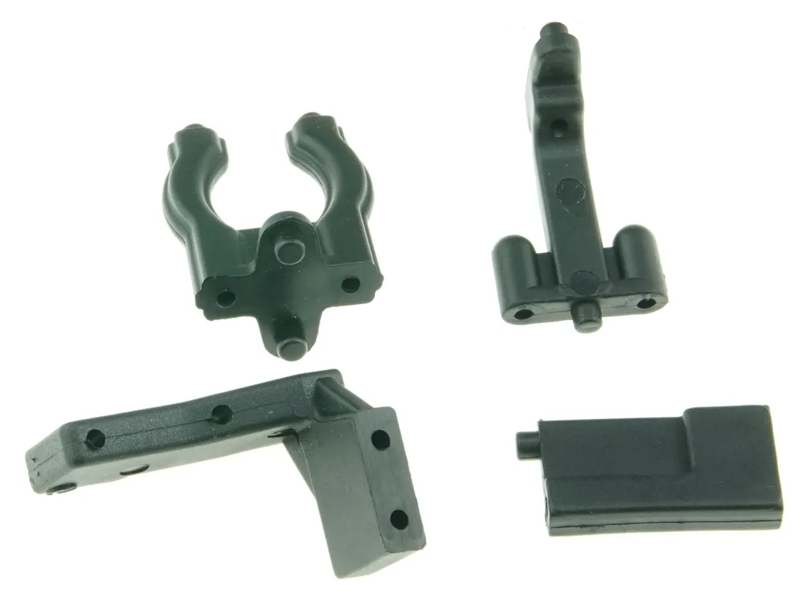 drive & fly Models 6011 Befestigung Servo und Oberdeck vorne/hinten