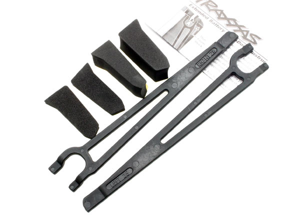 TRAXXAS® 3927X Batteriehalterungen links rechts E-Maxx 