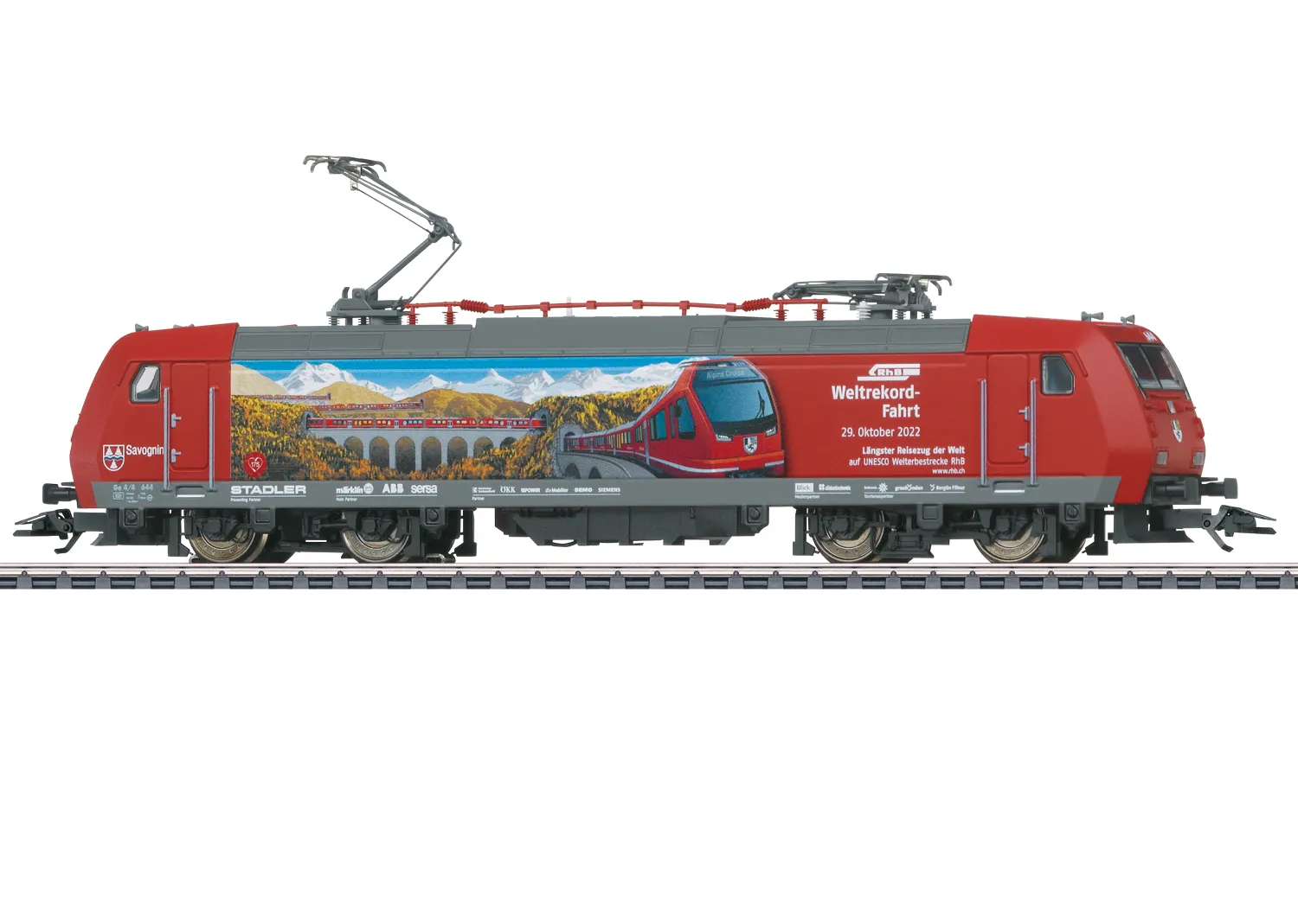 Märklin 36647 Elektrolokomotive Baureihe 185.0 RhB