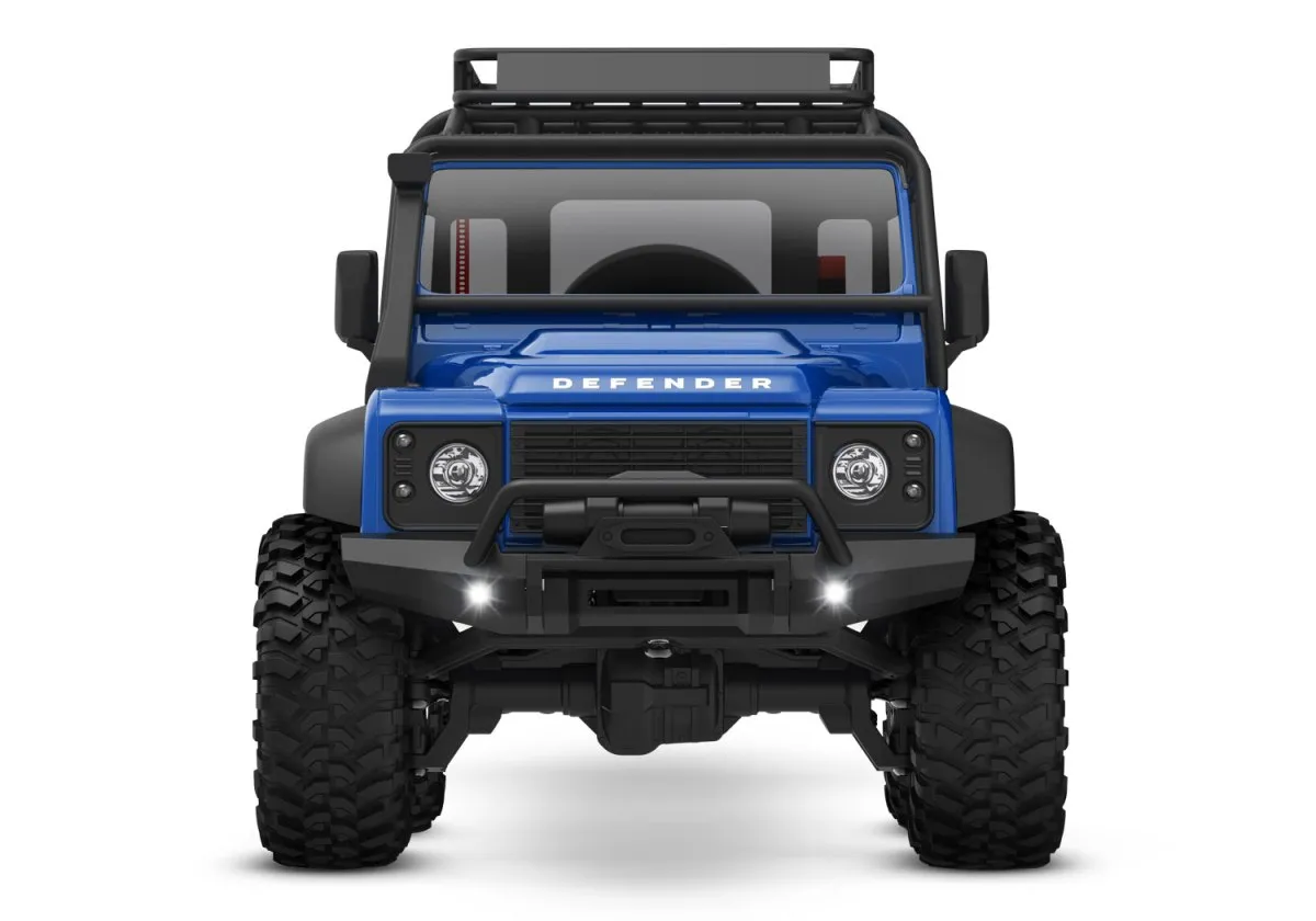 TRAXXAS® 97054-1BLUE TRX-4M Land Rover Defender, blau, RTR, 4WD inkl. Akku und Lade
