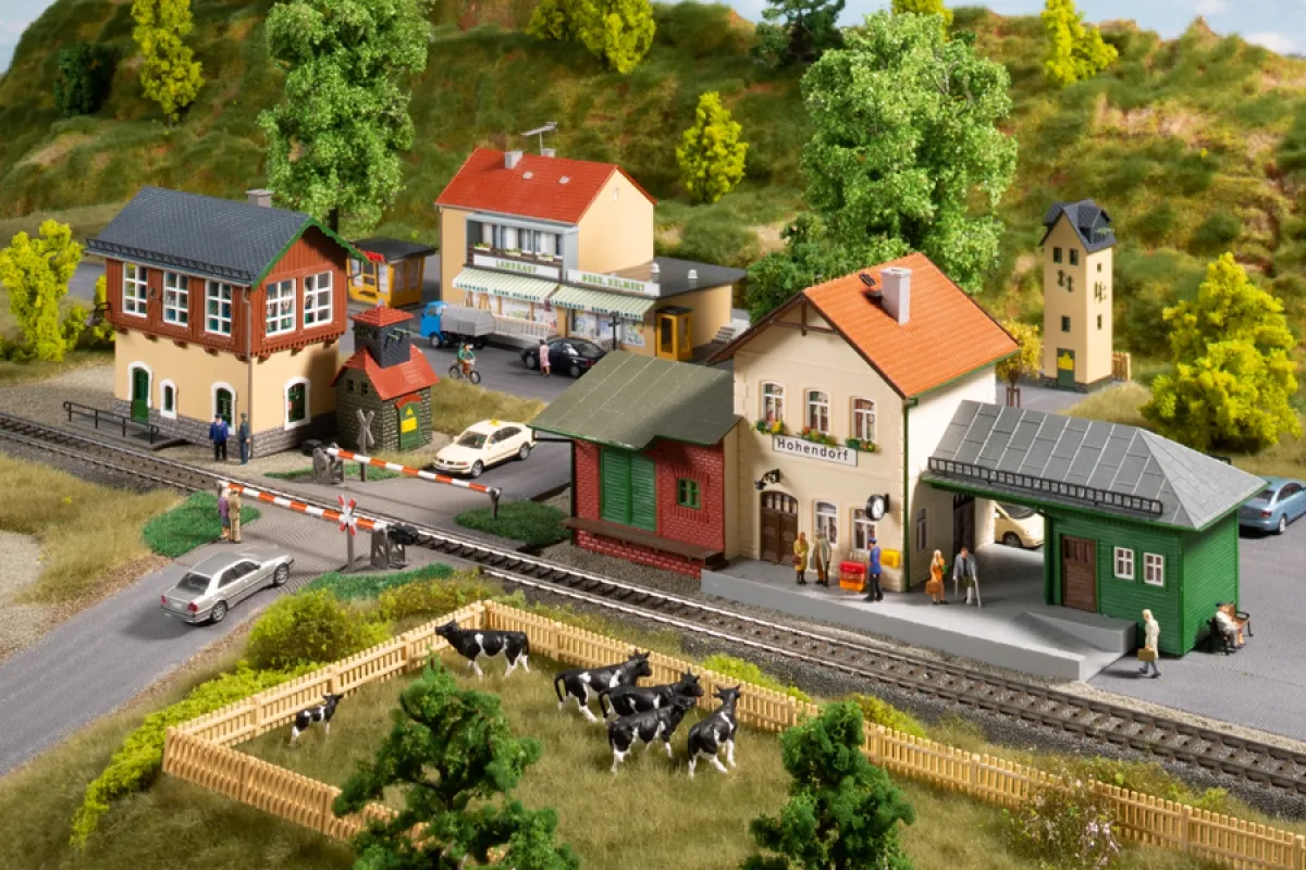 Auhagen 15105 Bahnhof Hohendorf Set