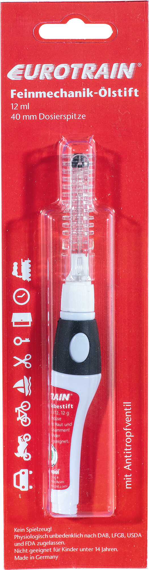 EUROTRAIN® 888-21201 Feinmechanik-Ölstift 12 ml