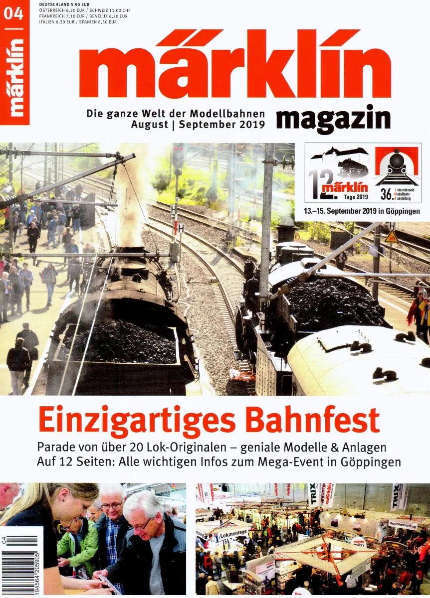 Märklin 331044 Märklin Magazin 4/2019