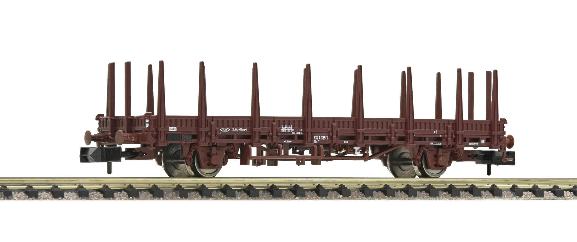 Fleischmann 825733 Spur N Steckrungenwagen Kbs der Deutschen Bundesbahn