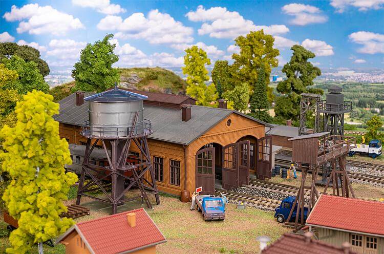 H0 Faller 190078 Aktions-Set Bahnbetriebswerk