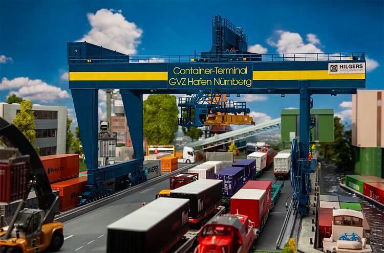Faller 120291 Containerbrücke GVZ Hafen Nürnberg