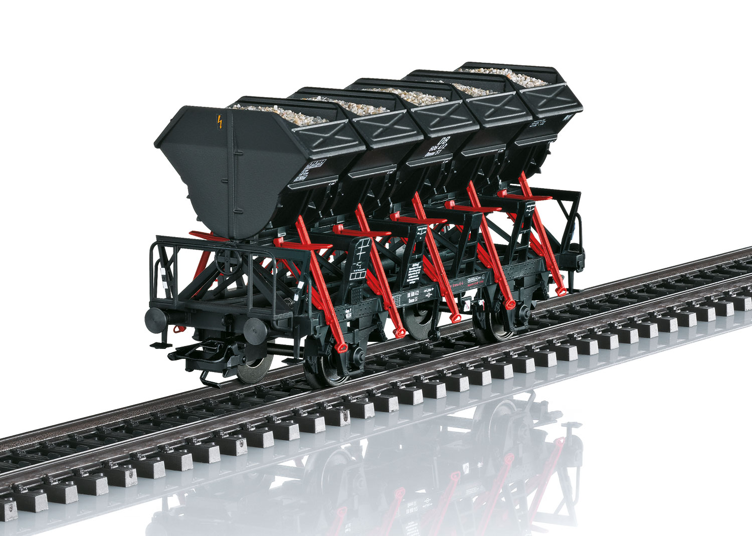 Märklin 46356 Muldenkippwagen-Set Ommi 51 Sondermodell