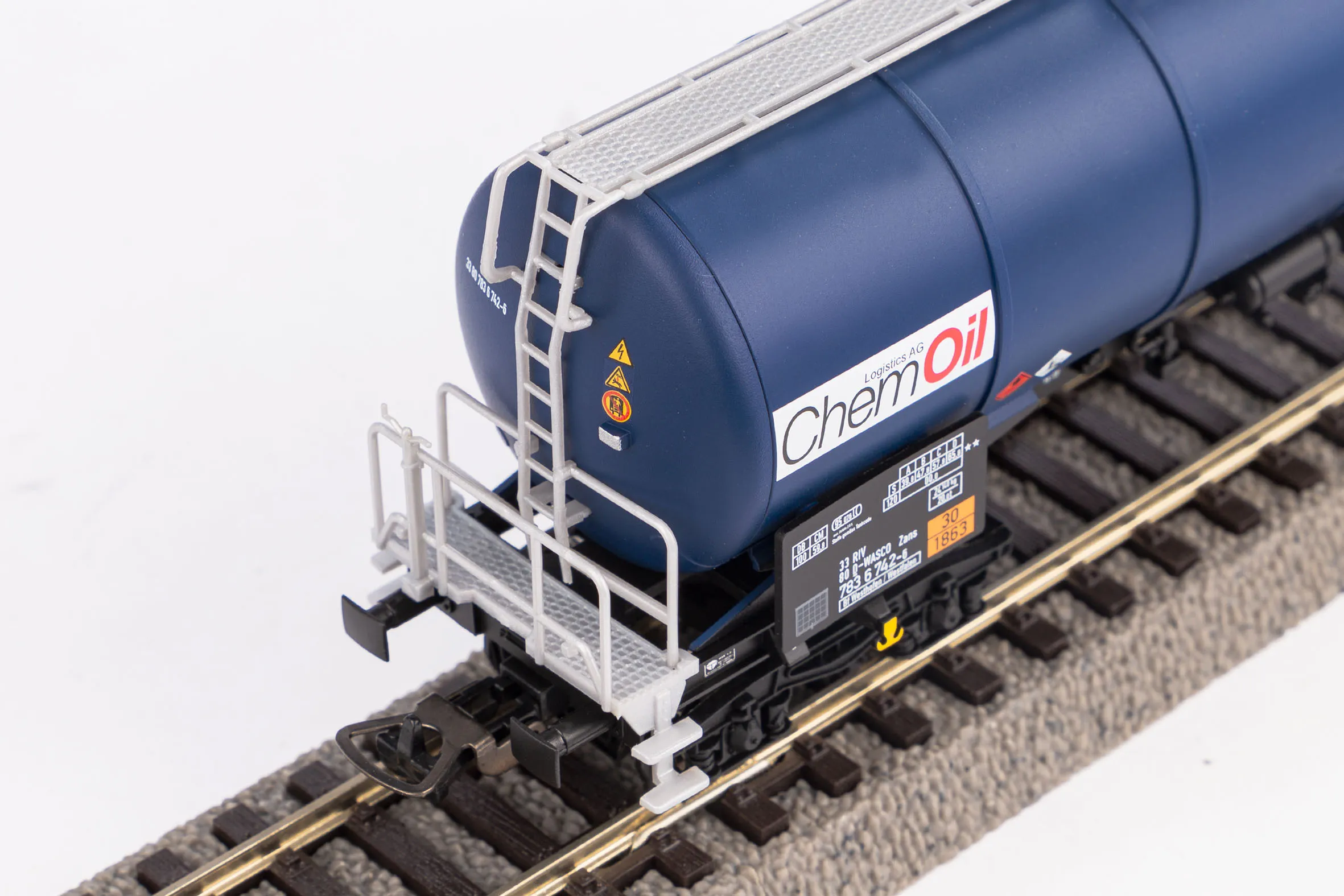 PIKO 58993 Knickkesselwagen Zans ChemOil Wascosa