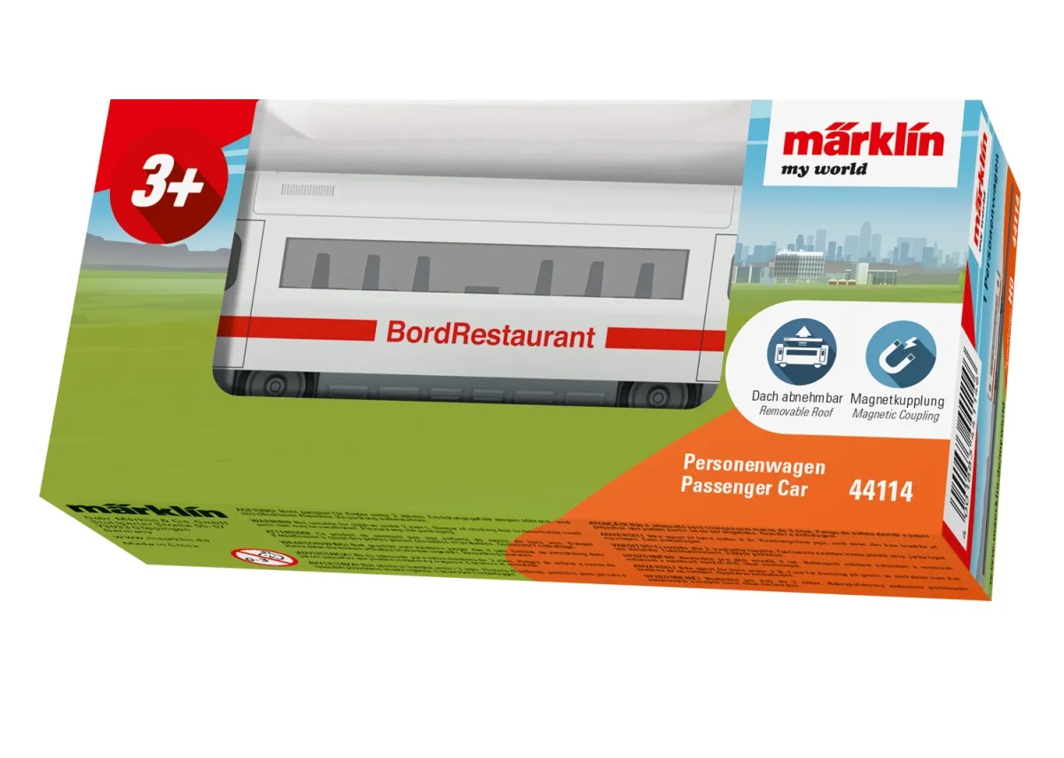Märklin my world 44114 Offener Güterwagen Personenwagen Bord Restaurant